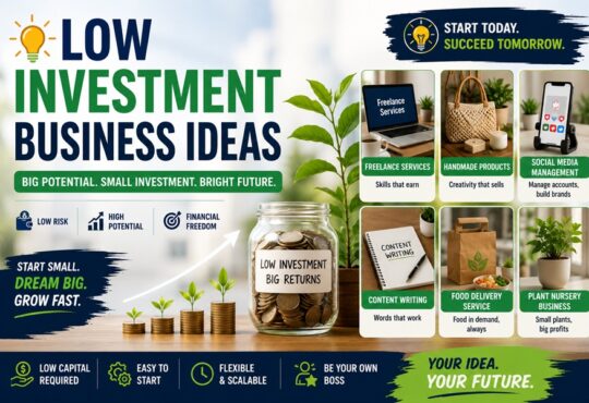 Low Investment Business Ideas