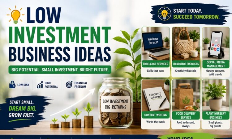 Low Investment Business Ideas