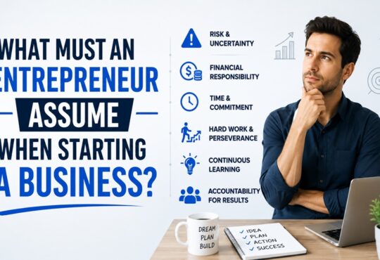 What Must an Entrepreneur Assume When Starting a Business